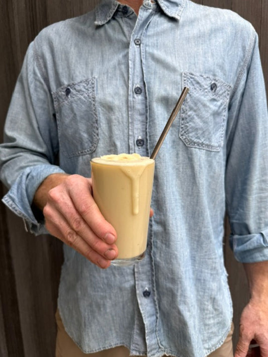 Salted Honey Soy Banana Shake