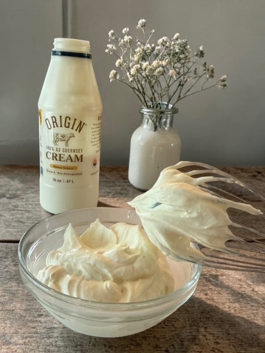 Stabilized Whipped Cream with Pudding Mix