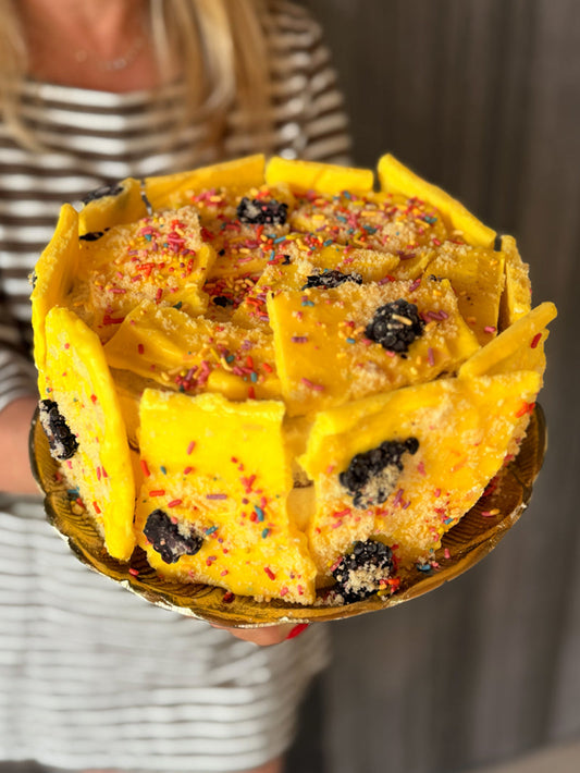 Lemon Berry Frozen Bark